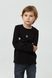 Children`s longsleeve with "Classic Tryzub" embroidery, black, Black, 122