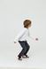Children`s longsleeve with "Classic Tryzub" embroidery, white, White, 122