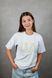 Women's t-shirt oversize &ldquo;UA&rdquo; , white, White, 2XL